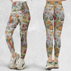 Fraggle Rock Journey Jim Henson Legging