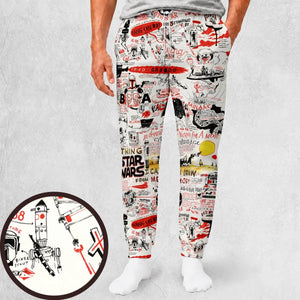 Star Wars All Funny Quotes Sweatpants