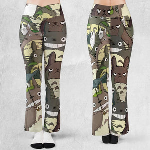 My Neighbor Totoro Flare Leggings