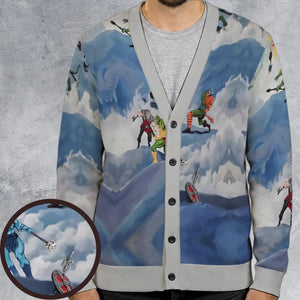 MOTU Castle Grayskull Battle Cardigan