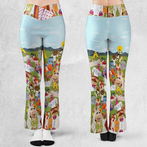 MupSommar Midsommar and The Muppet Show Flare Leggings
