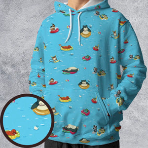 Pokemon Sunny Days Sea Swim All-over Print Hoodie