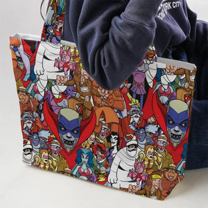 Ghostbusters Animated Series Characters Large Tote Bag