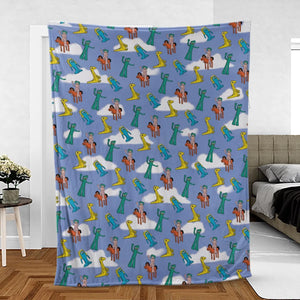 Gumby Characters Fleece Blanket