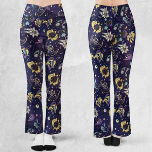 Galaxy Mew Psychic Type Pokemon Flare Leggings