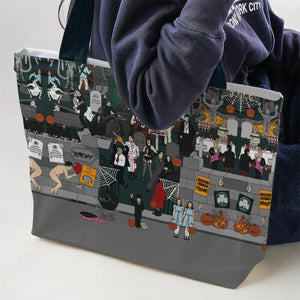 Horror Street Large Tote Bag