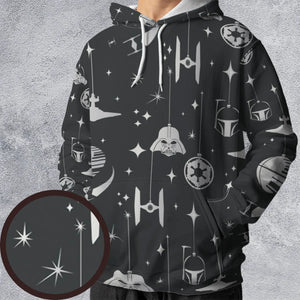 Dark Side Holiday Star Wars All-over Print Hoodie
