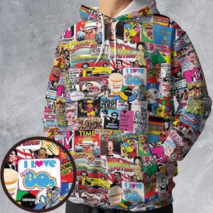 All-over Print Hoodie - BG4LSLQU - - 1