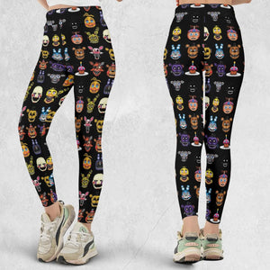 Five Nights At Freddys World Legging