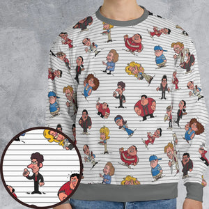 Family Business The Sopranos All-over Print Sweatshirt