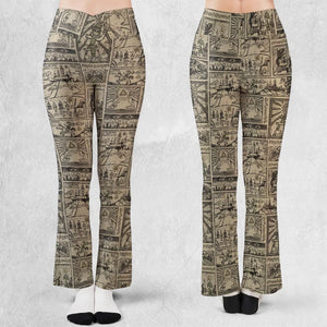 Zelda Story Of The Hero Time Legend Flare Leggings