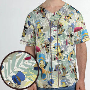 Jiminy Cricket Pinocchio Unisex Baseball Jersey