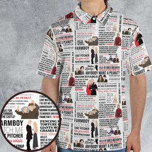 Inconceivable Quotes AOP Men/Women Polo Shirt