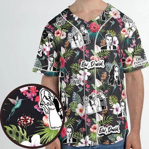 Schitts Creek Tropical Unisex Baseball Jersey