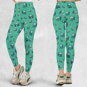 BMO World Adventure Time Legging