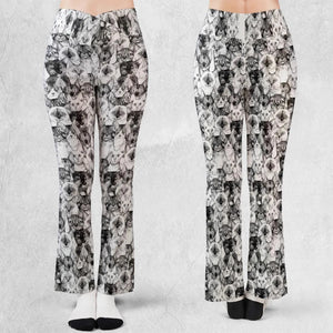 Just Cats Flare Leggings