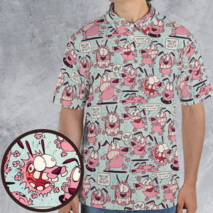 AOP Men/Women Polo Shirt - CKVRMSCY - - 1