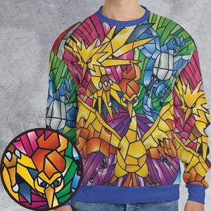 Legendary Birds Pokemon All-over Print Sweatshirt
