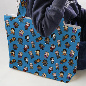 Pixel Community Large Tote Bag