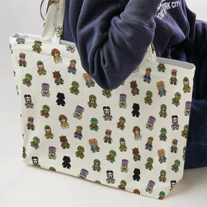 Teenage Mutant Ninja Turtles in Kidrobot style Large Tote Bag