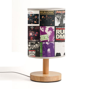 Run DMC Albums Fabric Lamp Old School Hip-Hop Legacy Glow