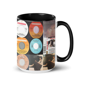 Jane Olivor Accent Mug Timeless Vocal Elegance Album Collage Gift