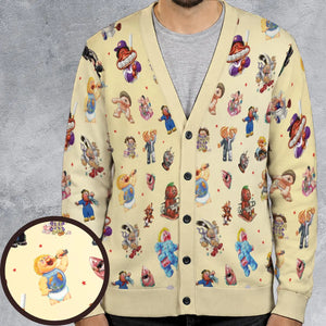 90s Garbage Pail Kids Cardigan