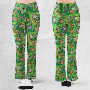 Gilligan's Island Characters Flare Leggings