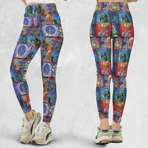 Beauty And The Beast Story Windows Legging