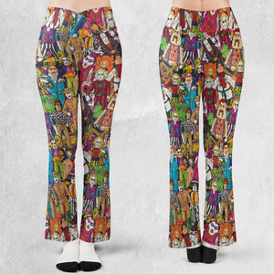 Beetlejuice Toybox Flare Leggings