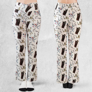The Killer Rabbit Monty Python Flare Leggings