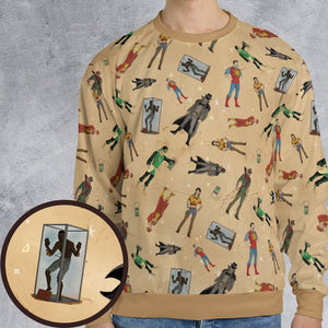 All-over Print Sweatshirt - UXEGS46B - - 1