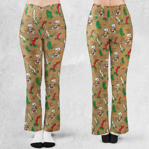 BurgerTime Arcade Flare Leggings