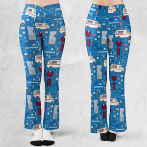 Anchor Chic Anchorman Flare Leggings