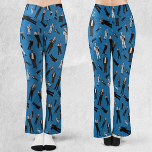 Nakatomi Takeover Die Hard Flare Leggings