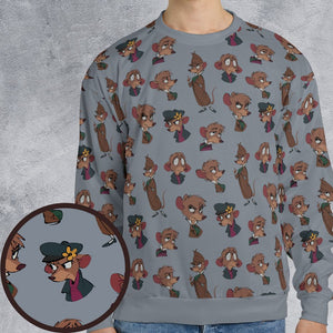 All-over Print Sweatshirt - ET4X3G1E - - 1