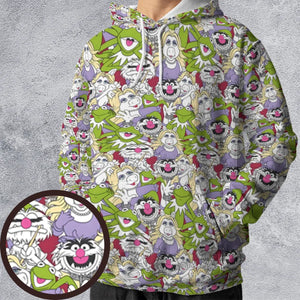 Muppet Mania The Muppets All-over Print Hoodie