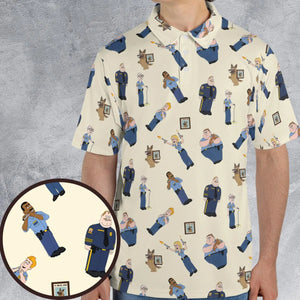 Cop Comedy Paradise Pd AOP Men/Women Polo Shirt