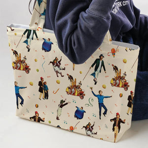 It's Scruumdidiyumptious Willy Wonka And Chocolate Factory Large Tote Bag