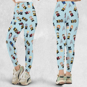 Star Pixel Star Trek Legging