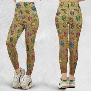 Power Team Mighty Morphin Power Rangers Legging