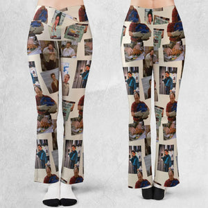 Seinfeld Famous Scenes Flare Leggings