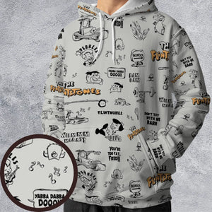 Don't Toy with Me Barn The Flintstones All-over Print Hoodie
