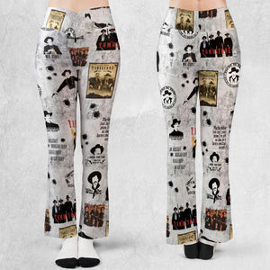 Classic Western Tombstone Flare Leggings