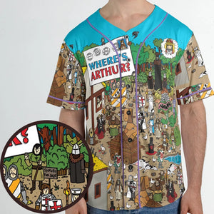 Where's Arthur Monty Python and the Holy Grail Unisex Baseball Jersey