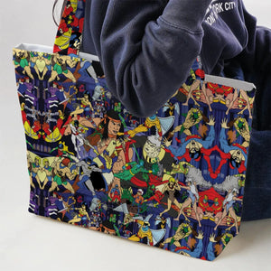 Super TV Heroes HB Large Tote Bag