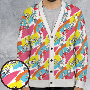 Rocko's Paint Brush Cardigan