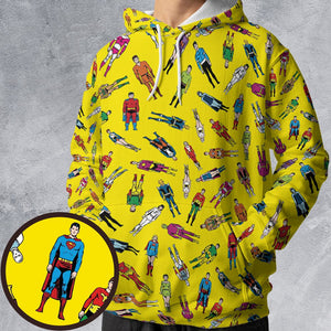 All-over Print Hoodie - X58JJFRN - - 1