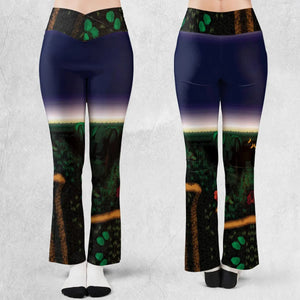 Barrel Cannon DonKey Kong Flare Leggings
