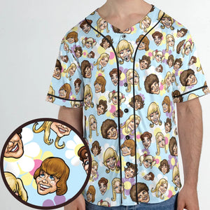 Retro TV The Brady Bunch Characters Unisex Baseball Jersey